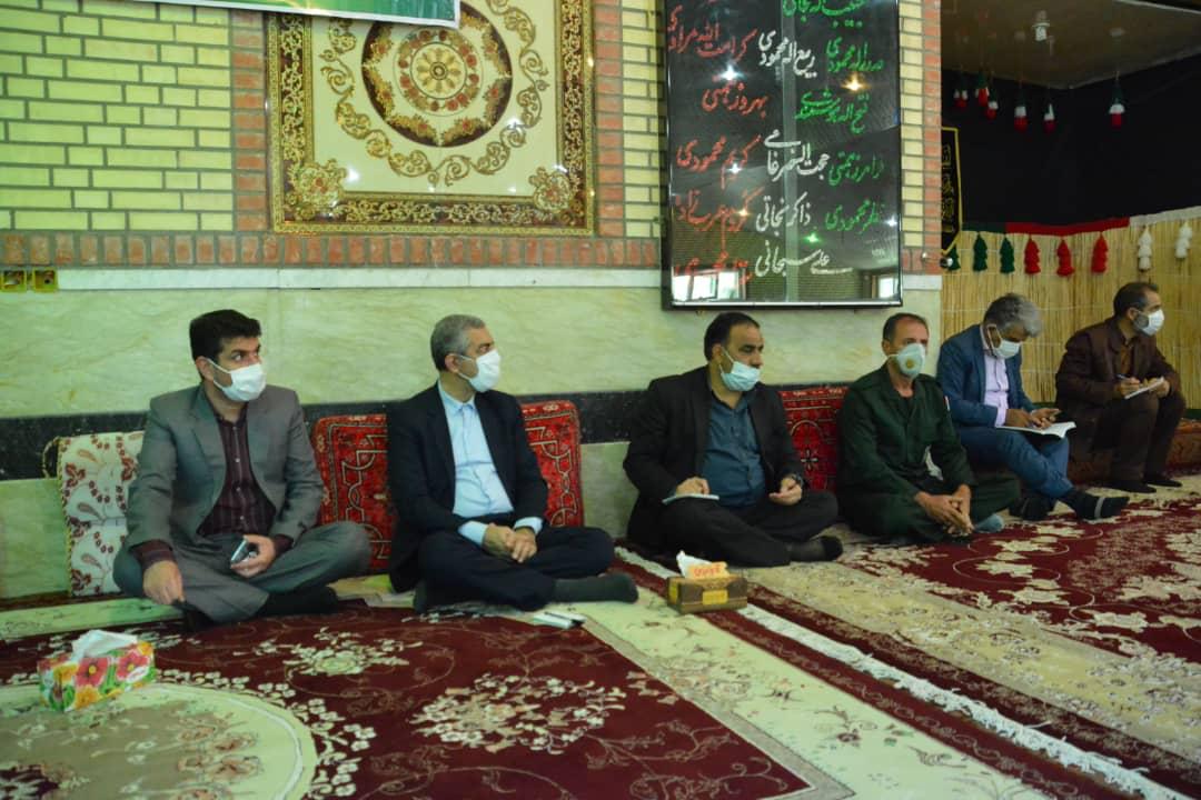 حضور مسولان شهرستان ممسنی در مراکز دهستانها